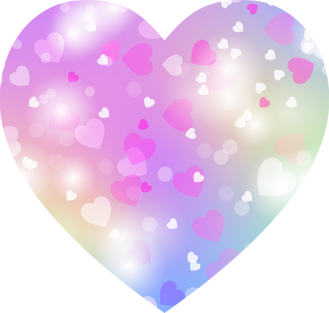 Colorful Heart Shape 